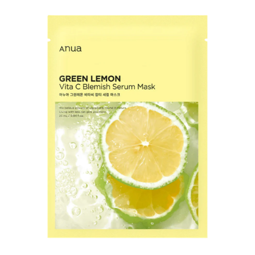 [ANUA] Green Lemon Vita C Blemish Serum Mask