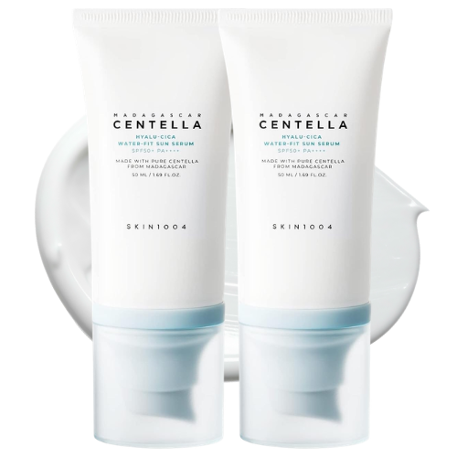 [SKIN1004] Madagascar Centella Hyalu-Cica Water-Fit Sun Serum 50ml (twin Pack) SPF50+ PA++++