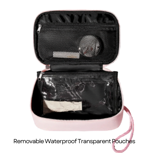 3L Large-Capacity Water-Repellent Essentials Storage Bag with Zipper