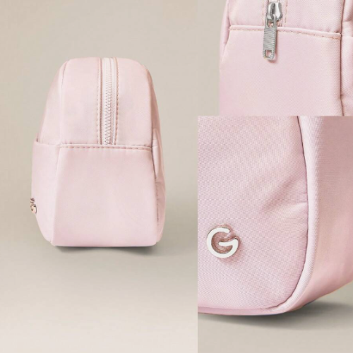 2L Skincare Essentials Dual-Pocket Travel Organizer Pouch