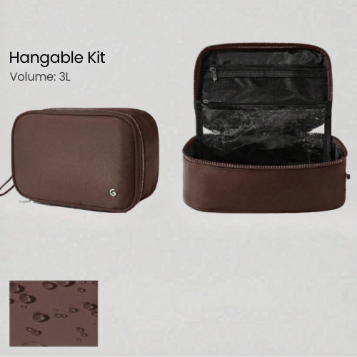 3L Large-Capacity Water-Repellent Essentials Storage Bag with Zipper