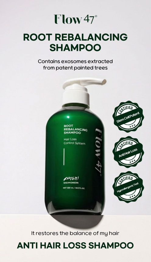 [FLOW47] Root Rebalancing Shampoo (500ml)