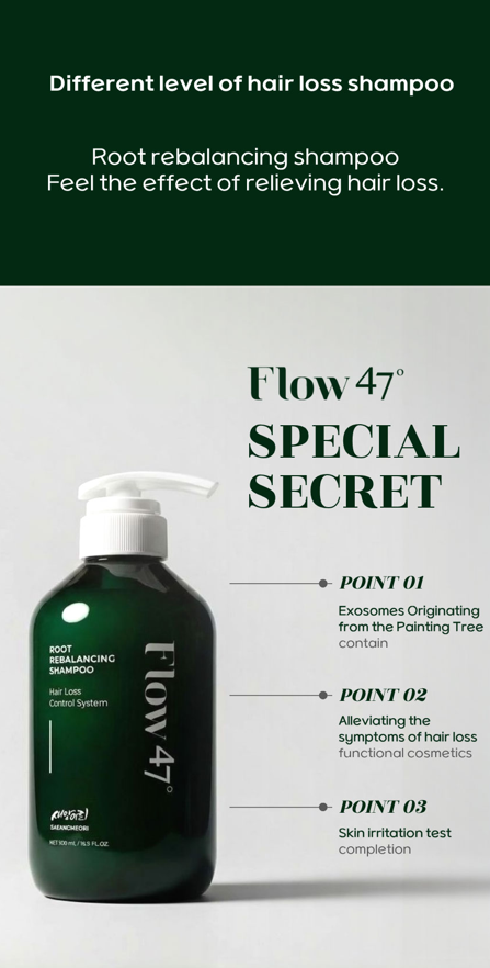 [FLOW47] Root Rebalancing Shampoo (500ml)